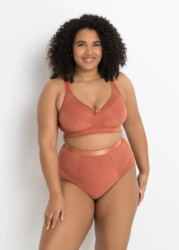 Zmen&scaron;ovac&iacute; podprsenka bez kostic, s polstrovan&yacute;mi ram&iacute;nky, bonprix