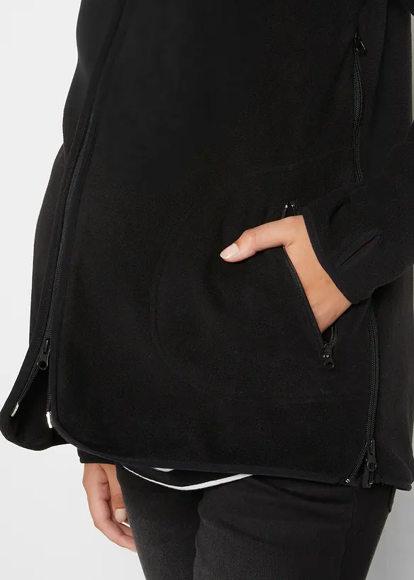 Těhotenská/nosící flísová bunda, bonprix