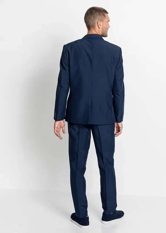 Oblek (2dílný): sako a kalhoty, Slim Fit, bonprix