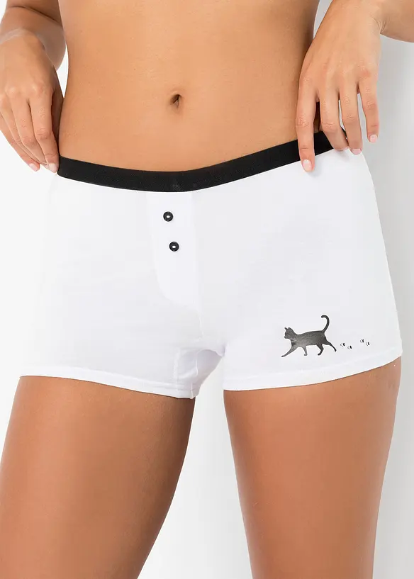 D&aacute;msk&eacute; boxerky  (4 ks v balen&iacute;), bonprix