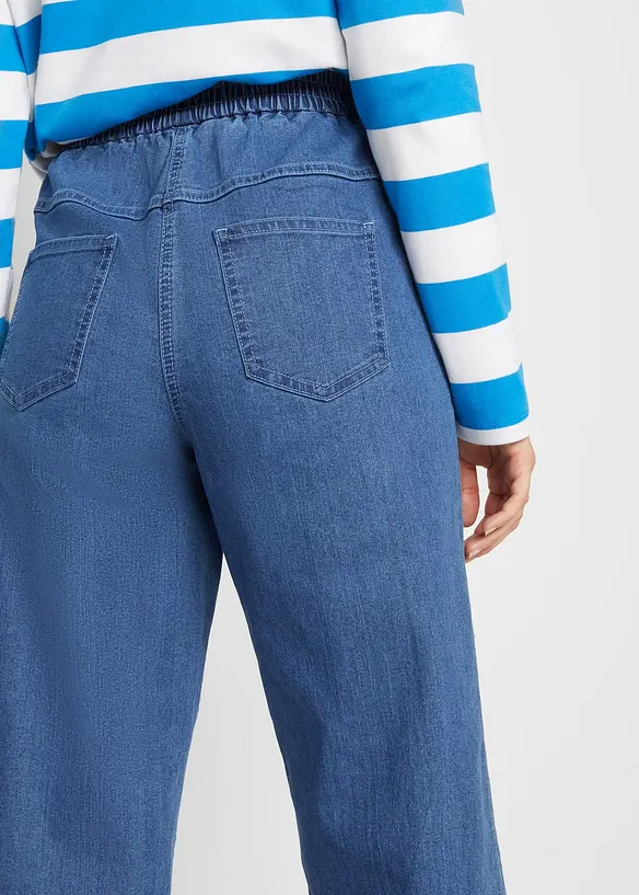 Mom džíny, High Waist, pohodlný pas, bonprix