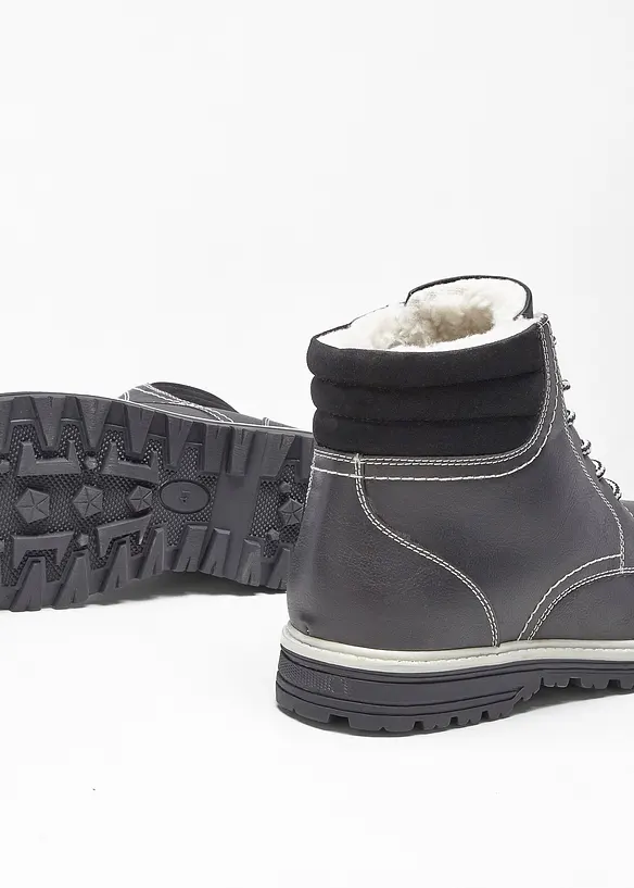 &Scaron;něrovac&iacute; kotn&iacute;kov&aacute; obuv s pod&scaron;&iacute;vkou, bonprix