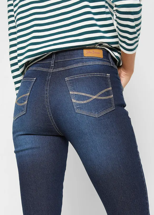 Skinny džíny Mid Waist, streč, bonprix