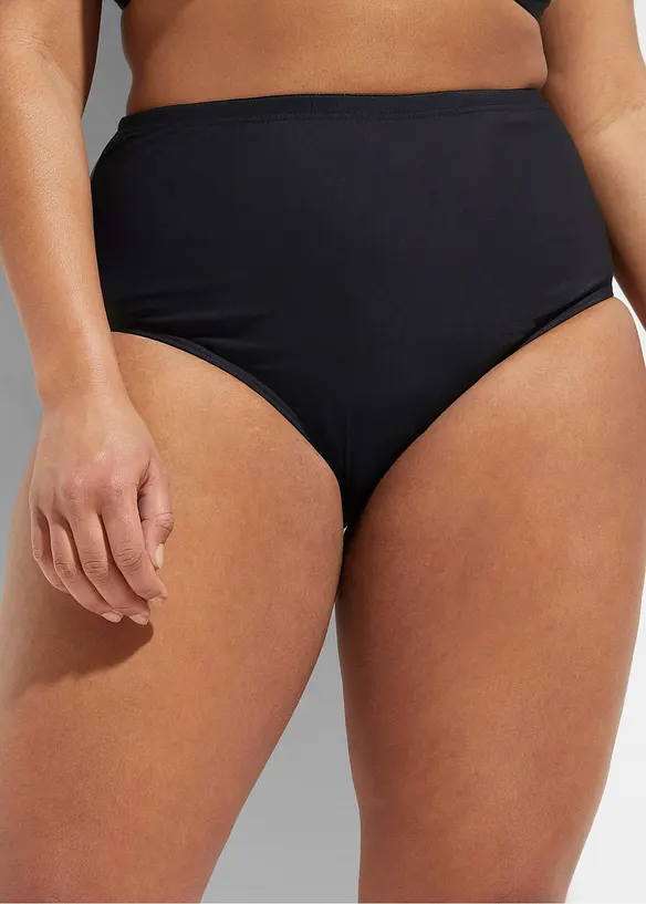 Stahovací bikinové kalhotky s vysokým pasem, mirně tvarující efekt, bonprix