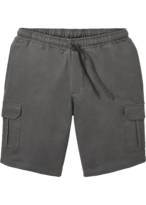 Teplákové cargo bermudy, bonprix