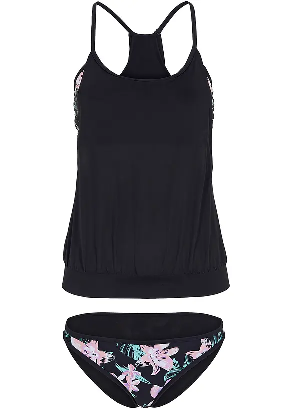 Oversize tankiny s vrstveným vzhledem (2dílná souprava), bonprix