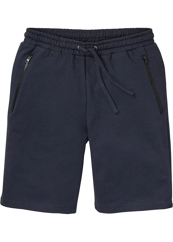 Tepl&aacute;kov&eacute; bermudy s praktick&yacute;mi kapsami na zip, bonprix