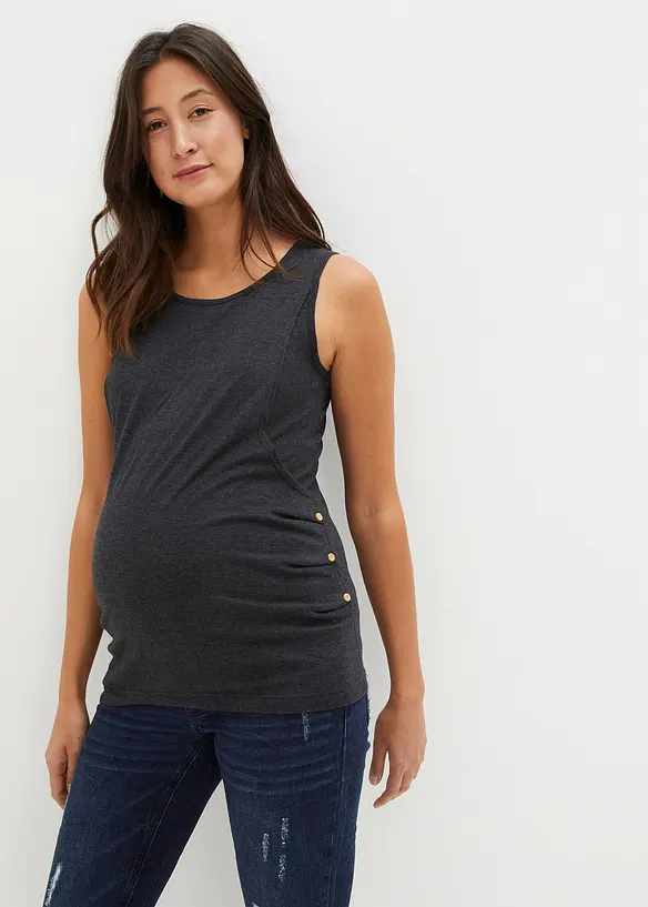 Těhotenský/kojicí top 2 v 1, z žerzeje, bonprix