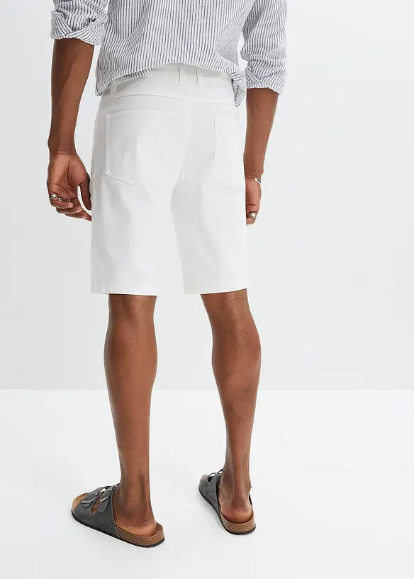 Strečové džínové bermudy, Classic Fit, bonprix