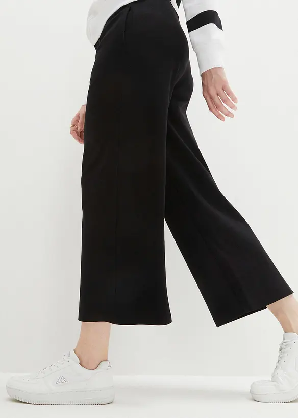 Kalhoty Culotte z čisté organické bavlny, bonprix