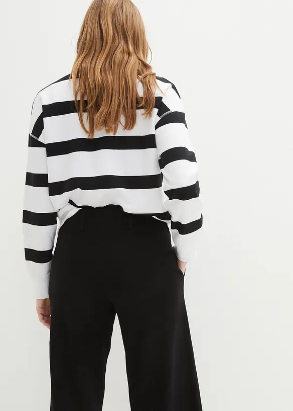 Kalhoty Culotte z čisté organické bavlny, bonprix