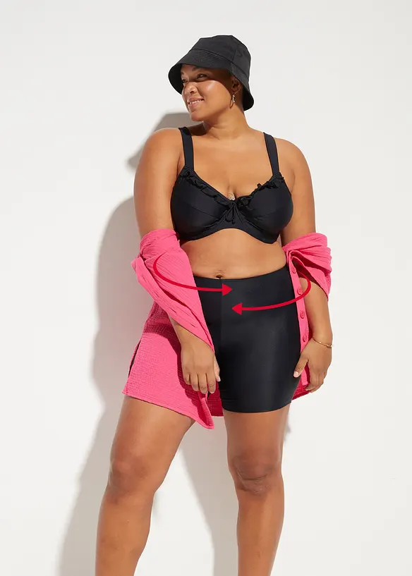 Stahovací bikinové legíny, lehká tvarovací funkce, bonprix