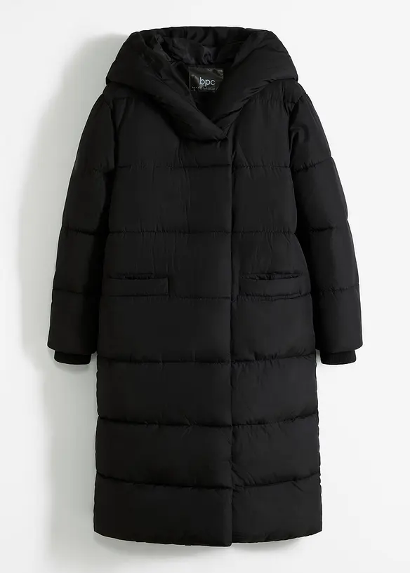 Prošívaný oversize kabát, bonprix