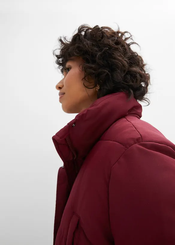 Oversized kabát s prošíváním a elastickým páskem, bpc bonprix collection