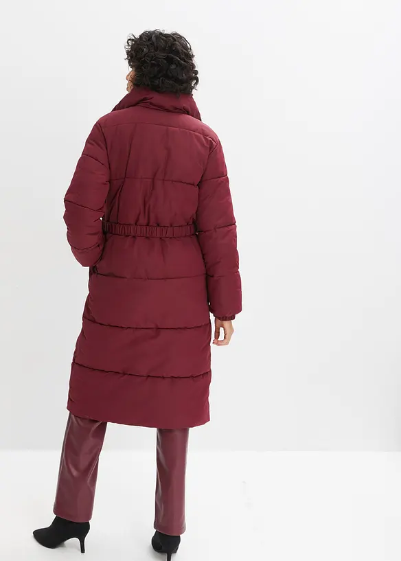 Oversized kabát s prošíváním a elastickým páskem, bpc bonprix collection