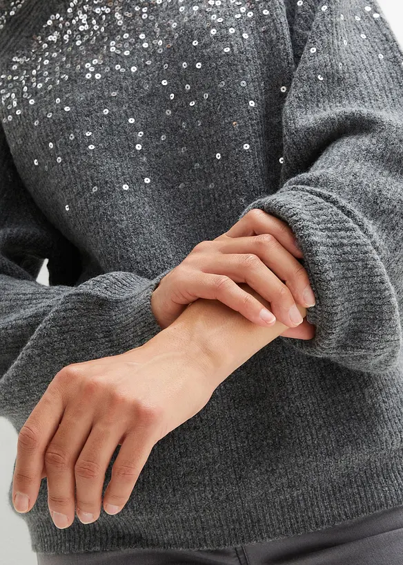 Svetr s pajetkami, bonprix