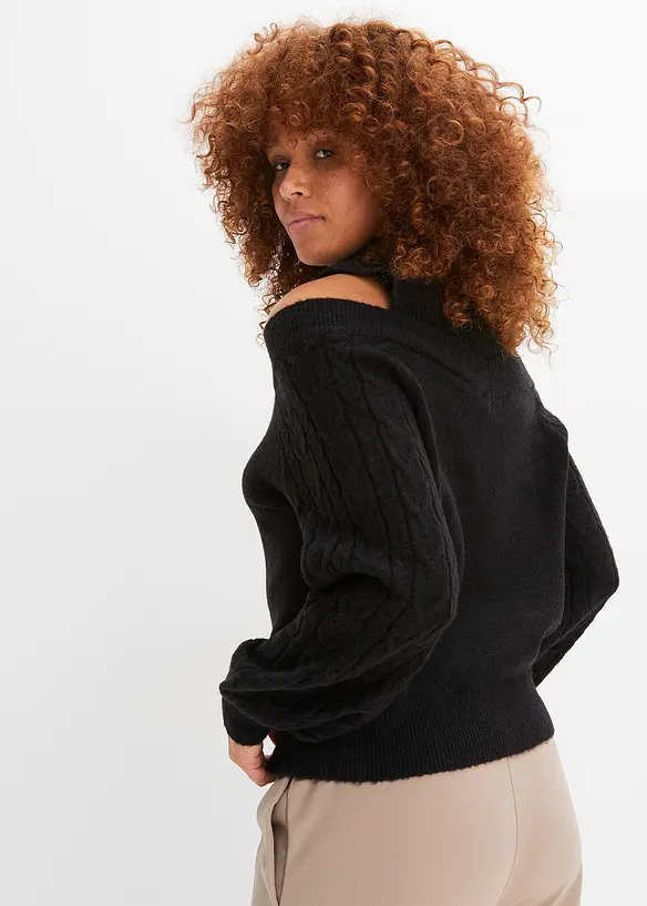 Svetr s odhalenými rameny, bonprix