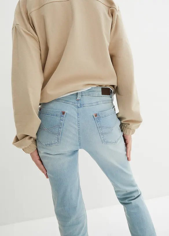Strečové džíny Bootcut, Mid Waist, bonprix