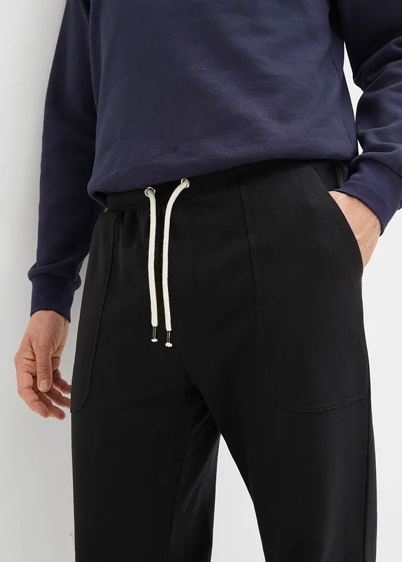 Joggingové kalhoty z čisté organické bavlny, bonprix