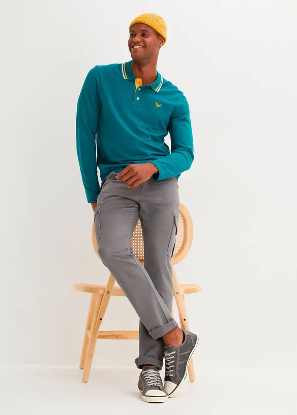 P&oacute;lo triko z čist&eacute; organick&eacute; bavlny (2 ks v balen&iacute;), bonprix