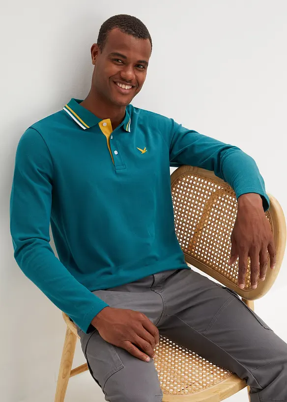 P&oacute;lo triko z čist&eacute; organick&eacute; bavlny (2 ks v balen&iacute;), bonprix