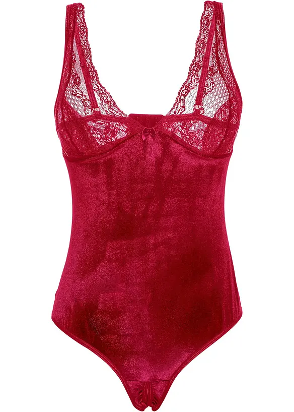 Sametové body ouvert, bonprix