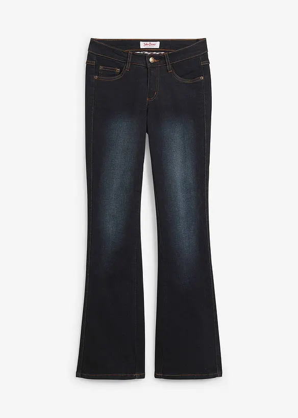 Tvarující džíny Bootcut, Mid Waist, bonprix