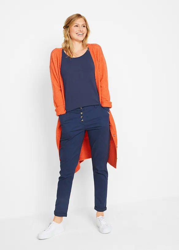 Přil&eacute;hav&eacute; triko s dlouh&yacute;m ruk&aacute;vem, bonprix