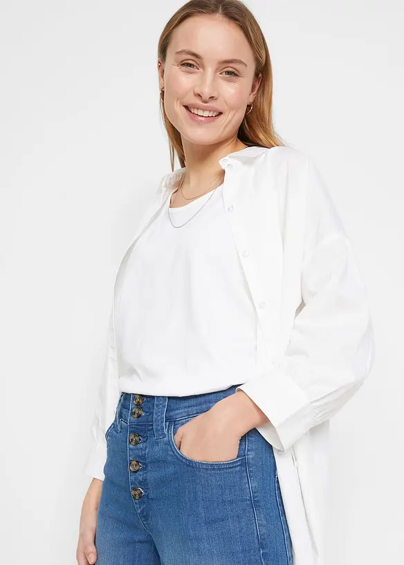 Strečové džíny Straight, High Waist, bonprix