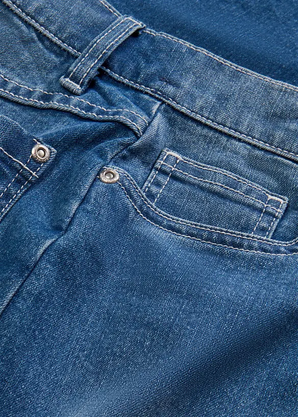 Džínová sukně, Mid Waist, bonprix