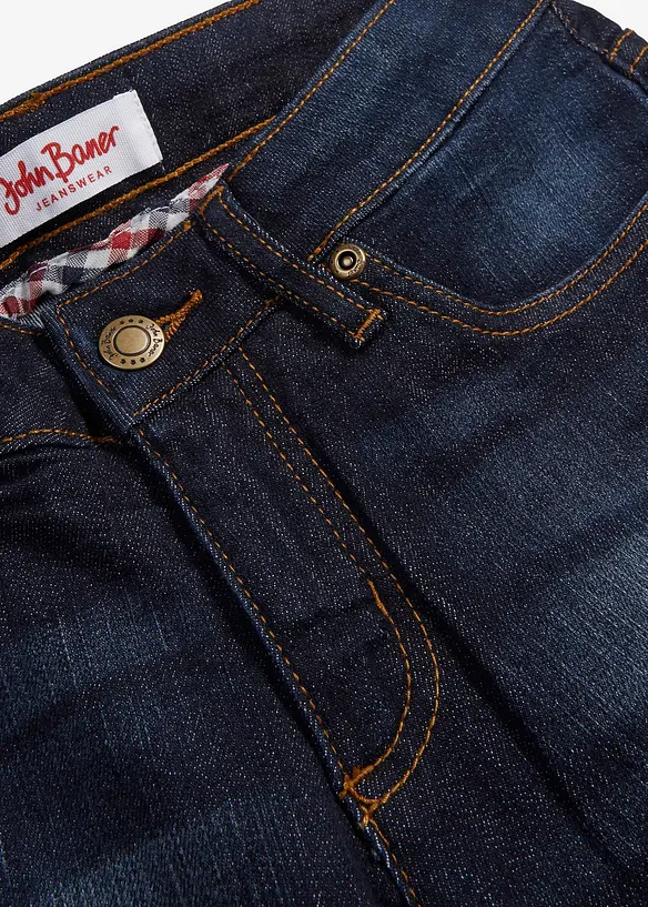 Strečov&eacute; dž&iacute;ny Skinny, Mid Waist, bonprix