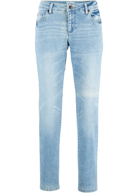 Strečové džíny Straight, Mid Waist, bonprix