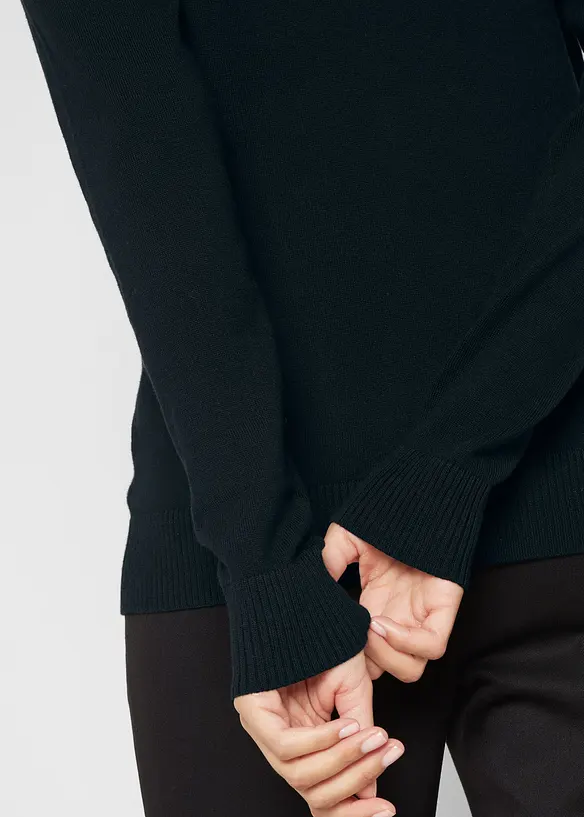 Přiléhavý kabátek z jemné pleteniny, bonprix