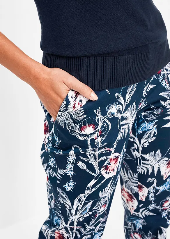 Svetr s rolákovým límcem, krátký rukáv, bonprix