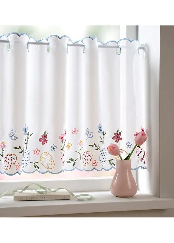 Vitr&aacute;žkov&aacute; z&aacute;clona s recyklovan&yacute;m polyesterem, bonprix