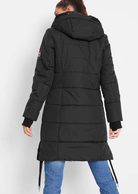 Outdoorový prošívaný kabát, voděodolný, bonprix