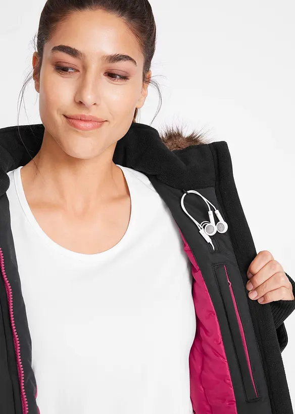 Funkční outdoorová parka s vatováním, nepromokavá, bonprix
