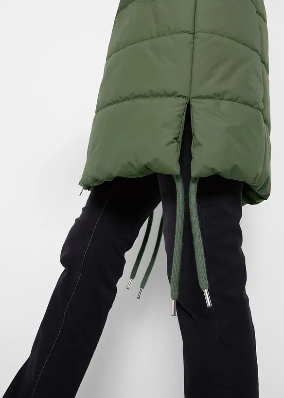 Outdoorový prošívaný kabát, voděodolný, bonprix