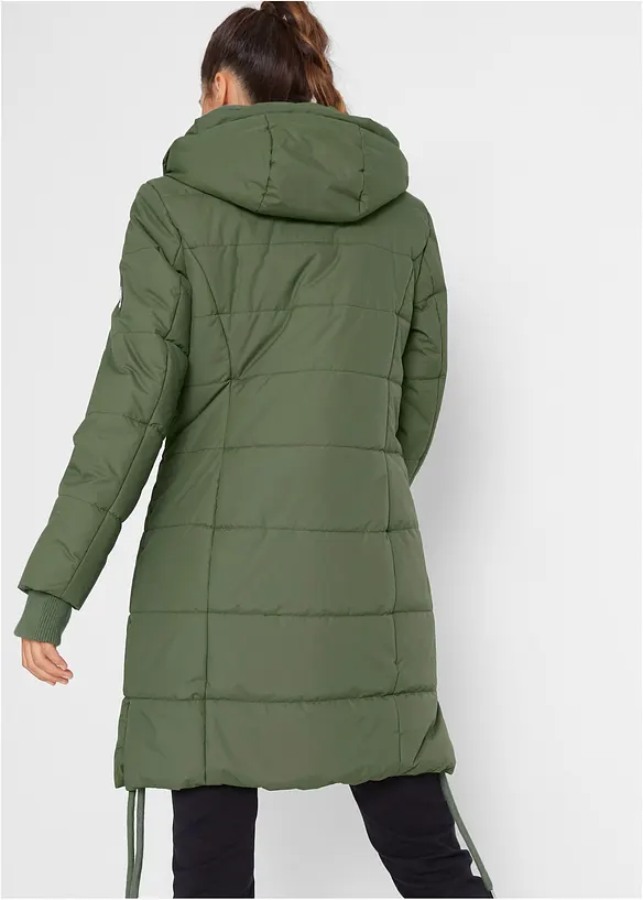 Outdoorový prošívaný kabát, voděodolný, bonprix