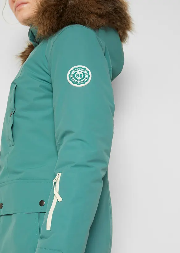 Funkční outdoorová bunda s kapucí, nepromokavá, bonprix