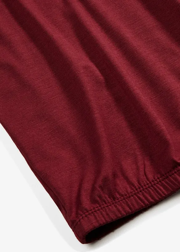 Oversize triko z visk&oacute;zov&eacute; směsi, bonprix