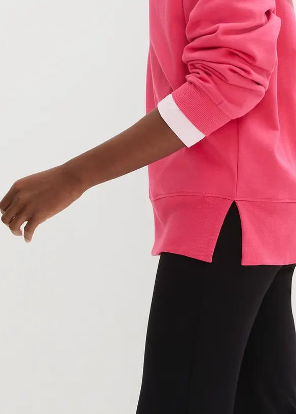 Oversize mikina z organické bavlny, bonprix