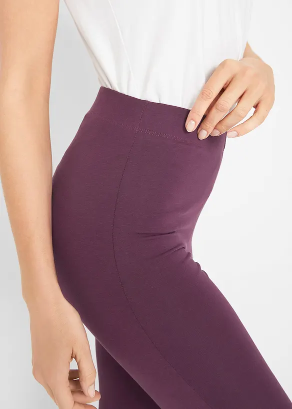 Capri legíny s pohodlným pasem, bonprix