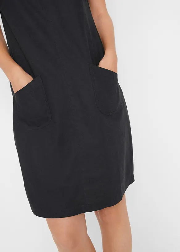 Minišaty se lnem, bonprix