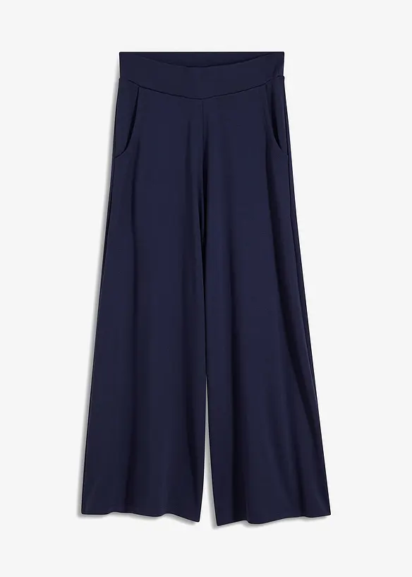 Kalhoty Culotte z viskózové směsi, bonprix