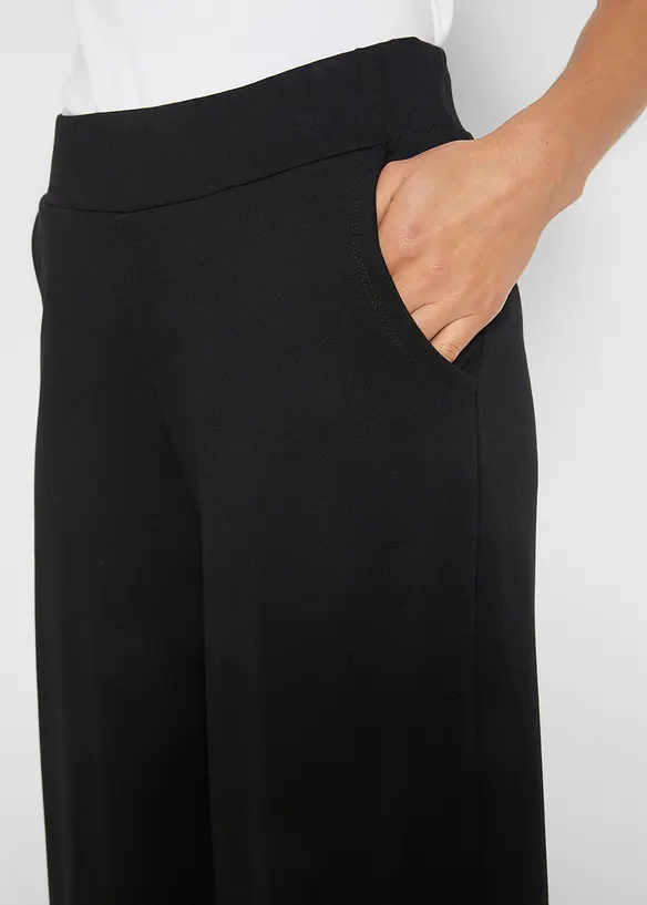 Kalhoty Culotte z viskózové směsi, bonprix
