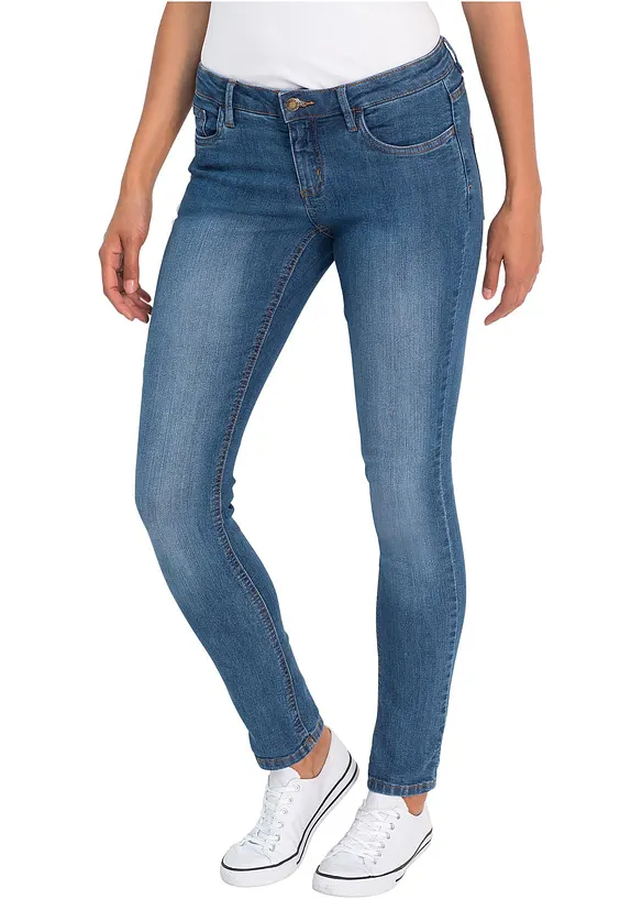 Strečové džíny Skinny, Mid Waist, bonprix