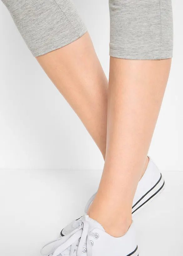 Strečové capri legíny s úzkým střihem (2 ks v balení), bonprix