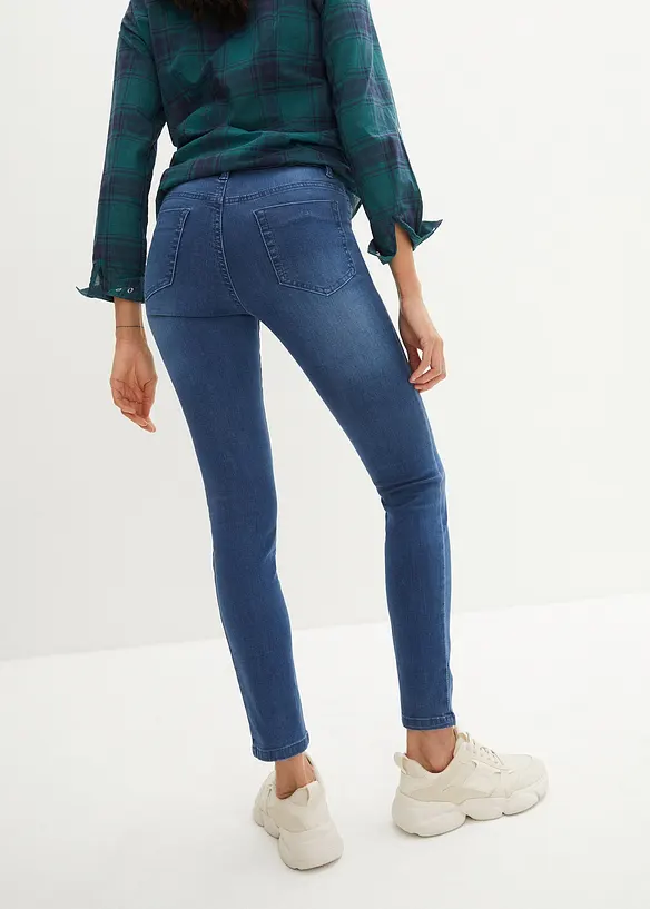 Stahovací džíny, Slim Fit, High Waist, bonprix