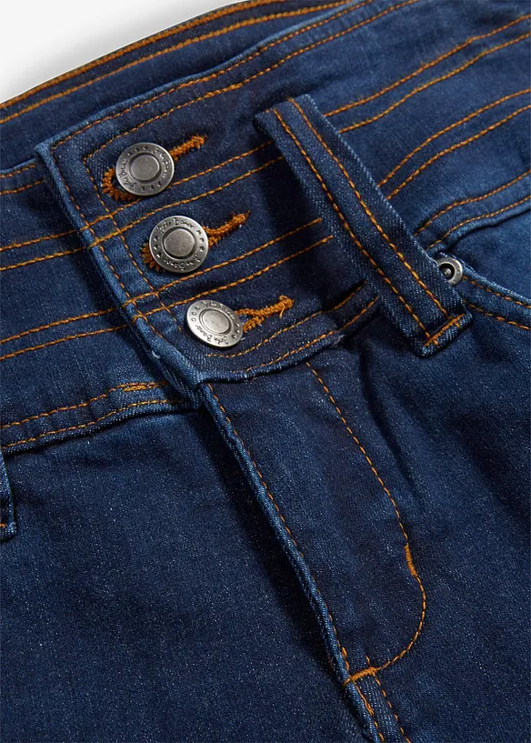 Slim džíny High Waist, stahovací, bonprix